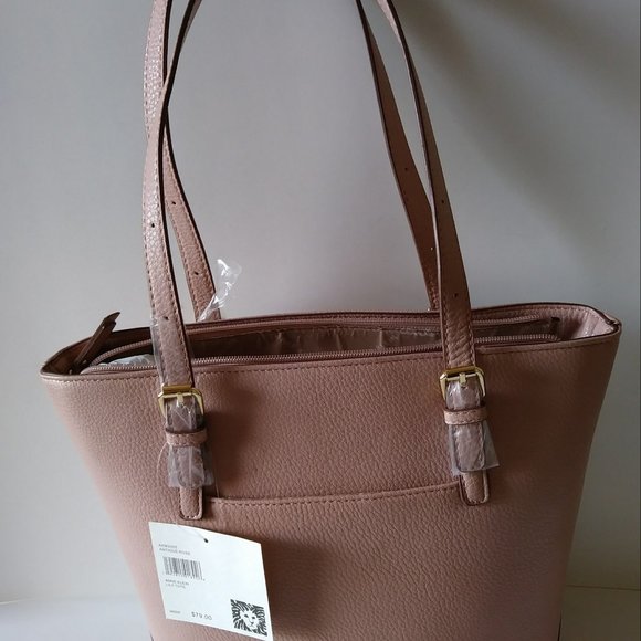 Anne Klein Antique Rose Handbag ID Holder - Picture 4 of 16